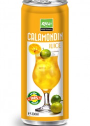 330ml Slim can Calamondin Juice 1